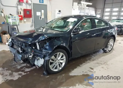 2014 Buick Regal Turbo/E-Assist Premium I from USA, damaged, VIN 2G4GN5EX0E9233873
